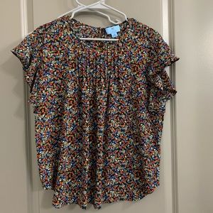 CeCe women’s floral blouse